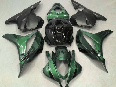09-12 Verde Intenso Con Negro CBR600RR Carenados Moto