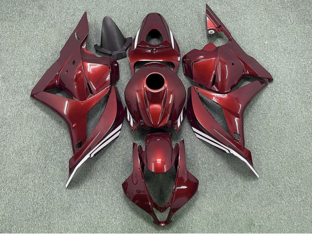 09-12 Vino Rojo CBR600RR Carenados Moto 09-12 Vino Rojo CBR600RR Carenados Moto