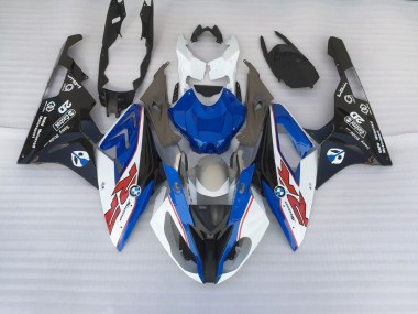 09-14 Alien Azul & Blanco S1000RR Carenados Moto