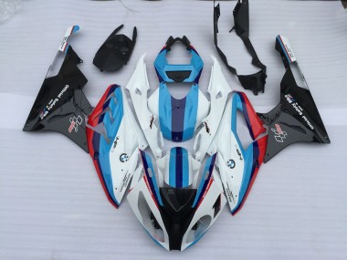 09-14 Alien Azul & Blanco S1000RR Carenados Moto