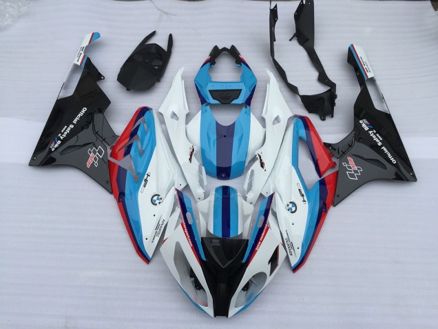 09-14 Alien Azul & Blanco S1000RR Carenados Moto 09-14 Alien Azul & Blanco S1000RR Carenados Moto
