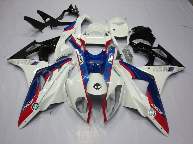 09-14 Alien Azul & Blanco S1000RR Carenados Moto 09-14 Alien Azul & Blanco S1000RR Carenados Moto