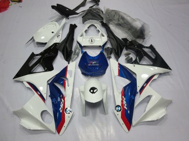09-14 Alien Azul & Blanco S1000RR Carenados Moto