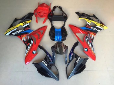 09-14 Alienígena Azul & Blanco S1000RR Carenados Moto
