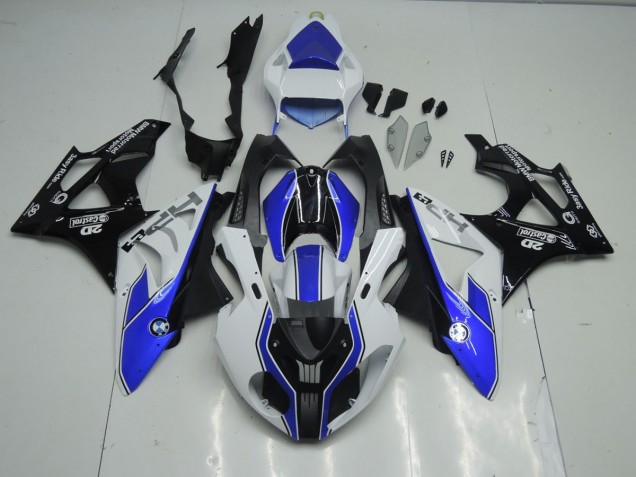 09-14 Alienígena Azul & Blanco S1000RR Carenados Moto 09-14 Alienígena Azul & Blanco S1000RR Carenados Moto