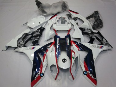 09-14 Alienígena Azul & Blanco S1000RR Carenados Moto