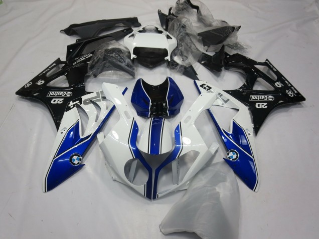 09-14 Alienígena Azul & Blanco S1000RR Carenados Moto 09-14 Alienígena Azul & Blanco S1000RR Carenados Moto