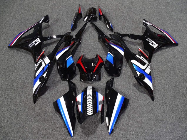 09-14 Alienígena Azul & Blanco S1000RR Carenados Moto 09-14 Alienígena Azul & Blanco S1000RR Carenados Moto