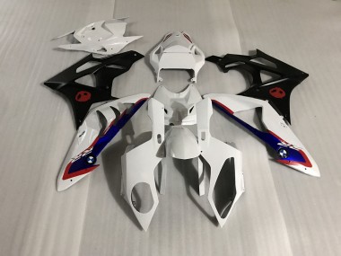 09-14 Alienígena Azul & Blanco S1000RR Carenados Moto