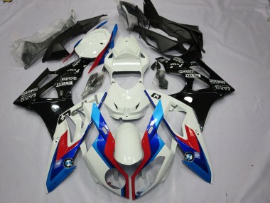 09-14 Alienígena Azul & Blanco S1000RR Carenados Moto