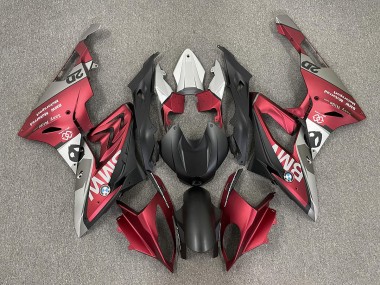 09-14 Alienígena Azul & Blanco S1000RR Carenados Moto