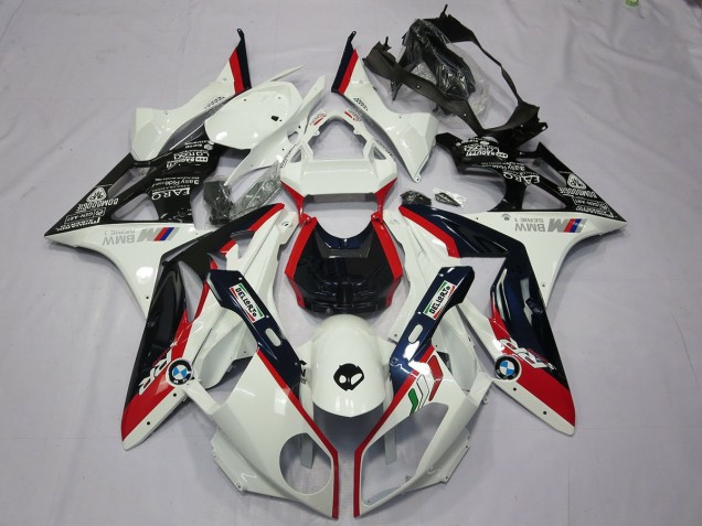 09-14 Alienígena Azul & Blanco S1000RR Carenados Moto 09-14 Alienígena Azul & Blanco S1000RR Carenados Moto