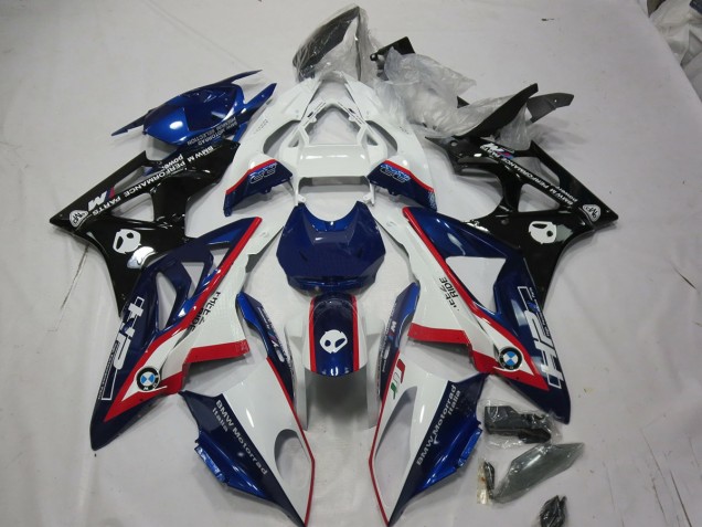 09-14 Alienígena Azul & Blanco S1000RR Carenados Moto 09-14 Alienígena Azul & Blanco S1000RR Carenados Moto