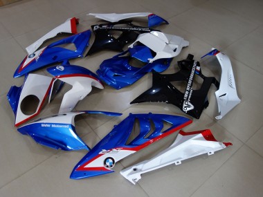 09-14 Alienígena Azul & Blanco S1000RR Carenados Moto