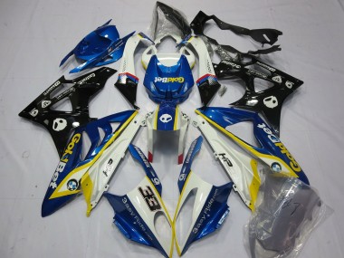 09-14 Alienígena Azul & Blanco S1000RR Carenados Moto