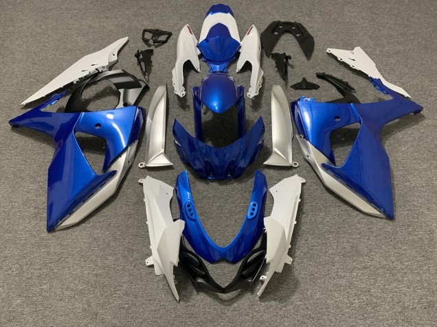 09-16 Azul Claro & Blanco GSXR 1000 Carenados Moto 09-16 Azul Claro & Blanco GSXR 1000 Carenados Moto