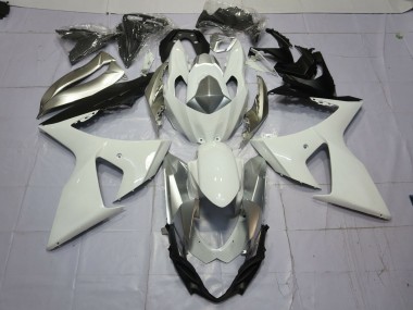 09-16 Plata & Blanco GSXR 1000 Carenados Moto