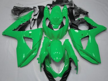 09-16 Verde Brillante GSXR 1000 Carenados Moto