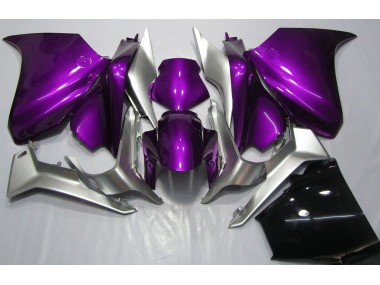 10-13 Púrpura Oscuro & Plata VFR1200 Carenados Moto