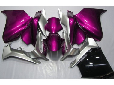 10-13 Rosa Intenso & Plateado VFR1200 Carenados Moto