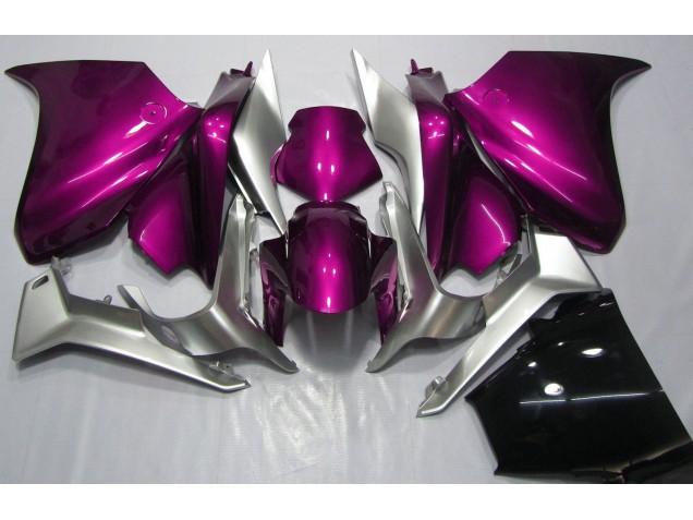 10-13 Rosa Intenso & Plateado VFR1200 Carenados Moto
