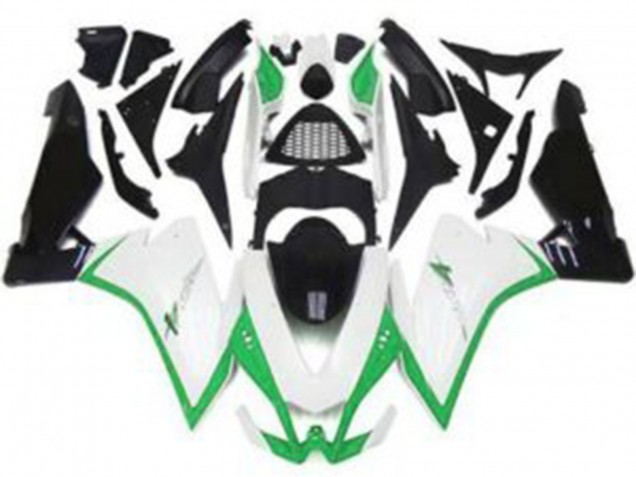 10-15 Blanco Brillante & Verde RSV4 1000 Carenados Moto 10-15 Blanco Brillante & Verde RSV4 1000 Carenados Moto