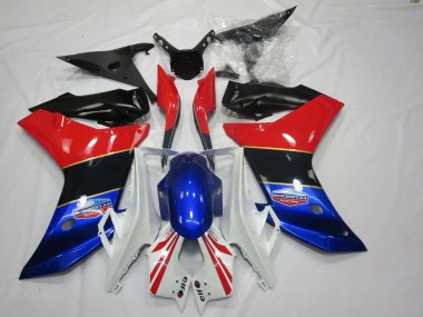 11-12 Raya Dorada Tricolor CBR600F Carenados Moto