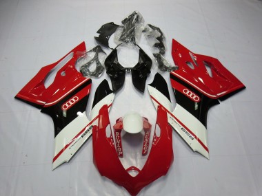 11-14 Logotipo De Estilo De Anillos Ducati 1199 Carenados Moto