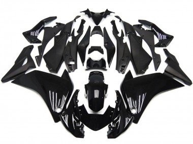 11-14 Negro Brillante Rojo R CBR250RR Carenados Moto