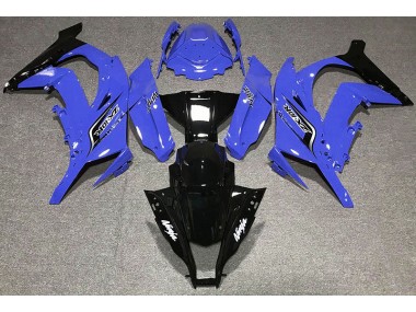 11-15 Azul Brillante & Logotipos ZX10R Carenados Moto