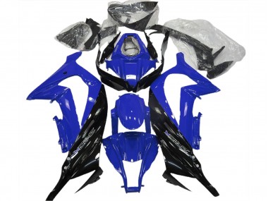 11-15 Azul Brillante & Negro ZX10R Carenados Moto