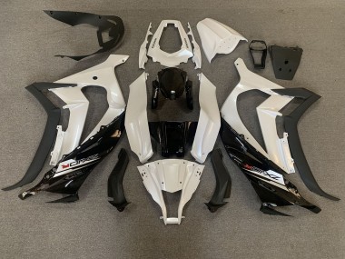 11-15 Blanco Perla & Negro ZX10R Carenados Moto