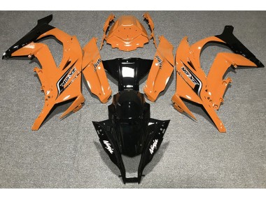 11-15 Naranja Brillante & Logotipos ZX10R Carenados Moto