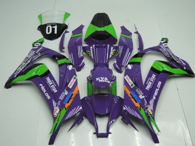 11-15 OEM Estilo Púrpura ZX10R Carenados Moto