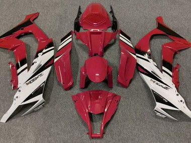 11-15 Rojo Brillante & Blanco ZX10R Carenados Moto