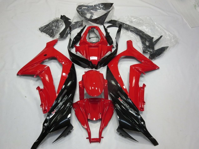 11-15 Rojo Negro Brillo ZX10R Carenados Moto 11-15 Rojo Negro Brillo ZX10R Carenados Moto