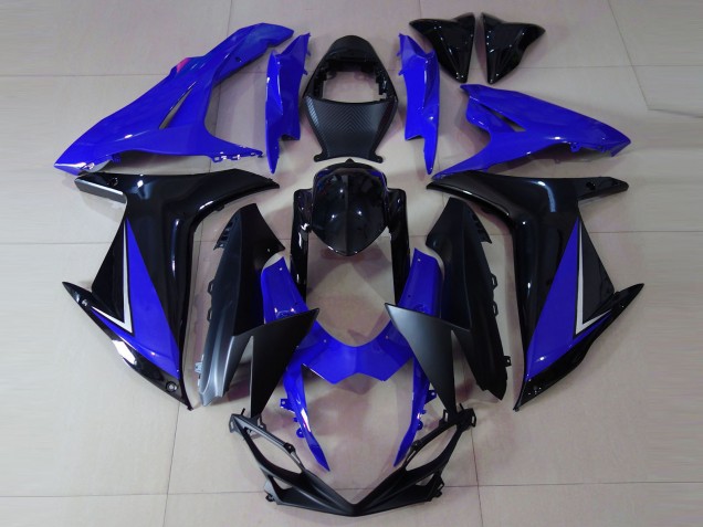 11-24 Azul Brillante & Negro GSXR 600-750 Carenados Moto 11-24 Azul Brillante & Negro GSXR 600-750 Carenados Moto