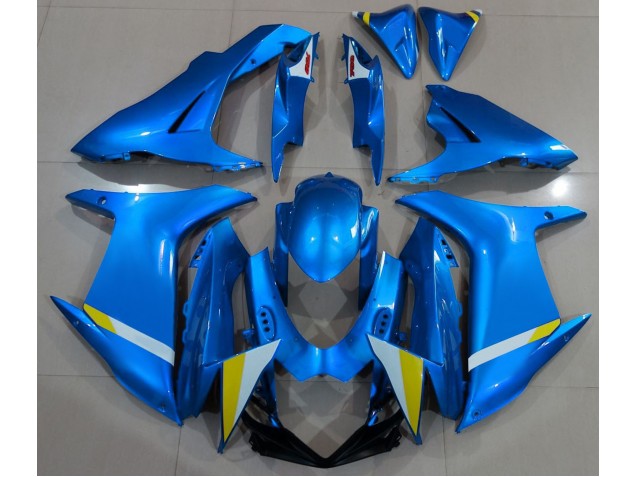 11-24 Azul Claro Brillante GSXR 600-750 Carenados Moto 11-24 Azul Claro Brillante GSXR 600-750 Carenados Moto