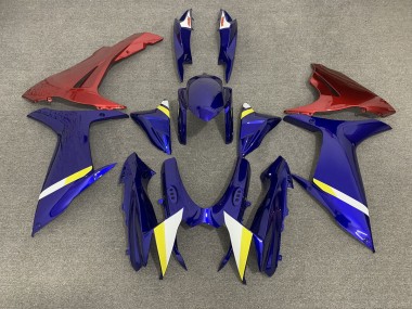 11-24 Azul Con Base Roja GSXR 600-750 Carenados Moto