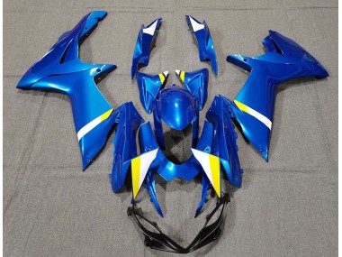11-24 Azul Personalizado GSXR 600-750 Carenados Moto