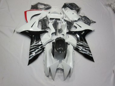 11-24 En Blanco & Negro GSXR 600-750 Carenados Moto