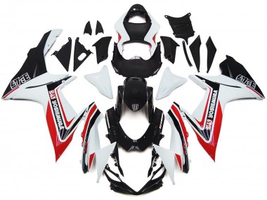 11-24 Kit De Estilo Personalizado Rojo GSXR 600-750 Carenados Moto