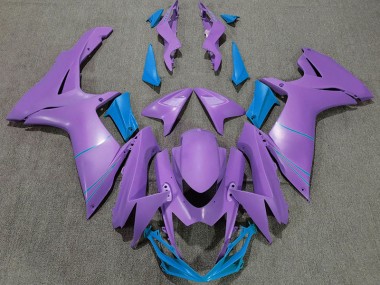 11-24 Morado Mate & Azul GSXR 600-750 Carenados Moto