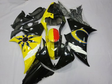 12-14 Blanco Brillante R1 Carenados Moto