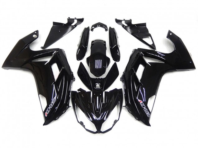 12-14 Negro Brillante ER6F Carenados Moto