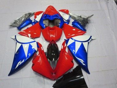 12-14 Rojo Blanco Azul R1 Carenados Moto