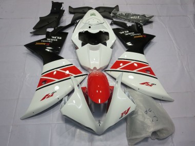 12-14 Rojo Blanco & Negro R1 Carenados Moto