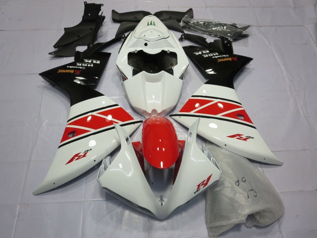 12-14 Rojo Blanco & Negro R1 Carenados Moto 12-14 Rojo Blanco & Negro R1 Carenados Moto
