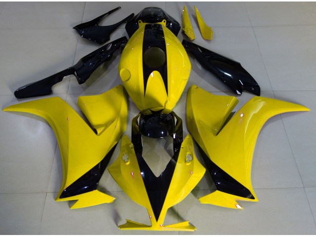 12-16 Amarillo Brillante & Negro CBR1000RR Carenados Moto 12-16 Amarillo Brillante & Negro CBR1000RR Carenados Moto