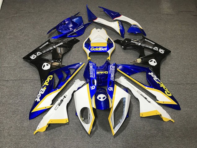 12-16 Blanco Brillante & Azul CBR1000RR Carenados Moto